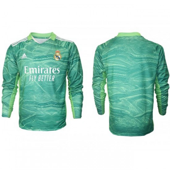 Camisola Real Madrid Guarda-redes Equipamento Terceiro 2021-2022 Manga Comprida